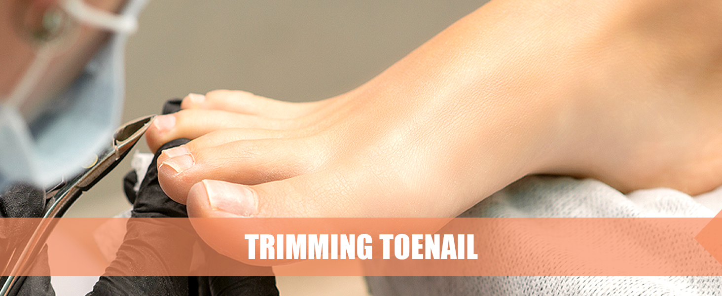 Heavy Duty Podiatrist Toenail Clippers for Thick and Ingrown Nails, Hand Forged Stainless Steel Toe Nail Clippers for Men Women Seniors