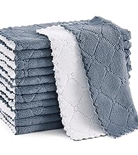 Mordimy 12 Pack Kitchen Cloths Dish Towels (10