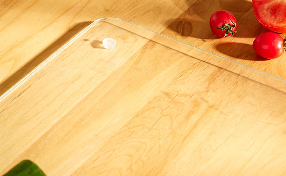 Large Tempered Glass Cutting Boards For Kitchen 18 x 24- High Transparency for Countertop Protection, Scratch-Resistant, Heat-Resistant, Dishwasher safe(XX-Large)