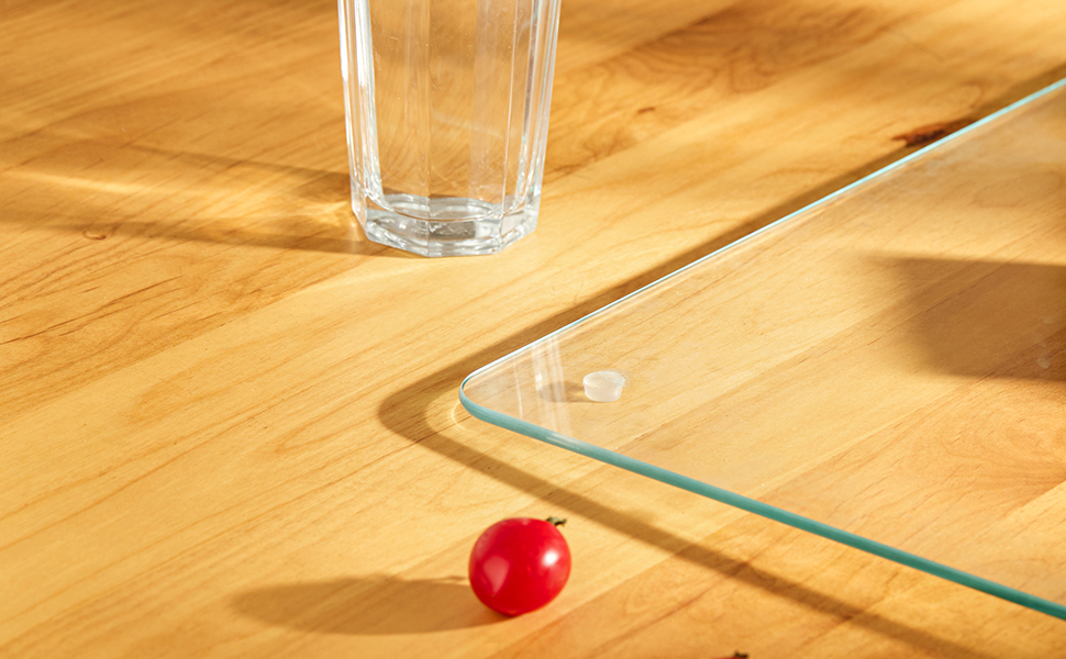 Large Tempered Glass Cutting Boards For Kitchen 18 x 24- High Transparency for Countertop Protection, Scratch-Resistant, Heat-Resistant, Dishwasher safe(XX-Large)