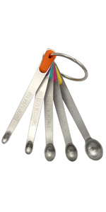 2PCS 1tbsp (3tsp, 15ml, 1/2oz) Single Measuring Spoon, Stainless Steel Individual Teaspoons Only