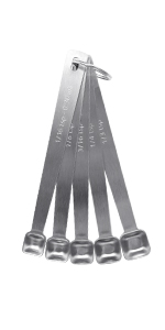 2PCS 1tbsp (3tsp, 15ml, 1/2oz) Single Measuring Spoon, Stainless Steel Individual Teaspoons Only