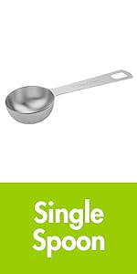 2PCS 1tbsp (3tsp, 15ml, 1/2oz) Single Measuring Spoon, Stainless Steel Individual Teaspoons Only