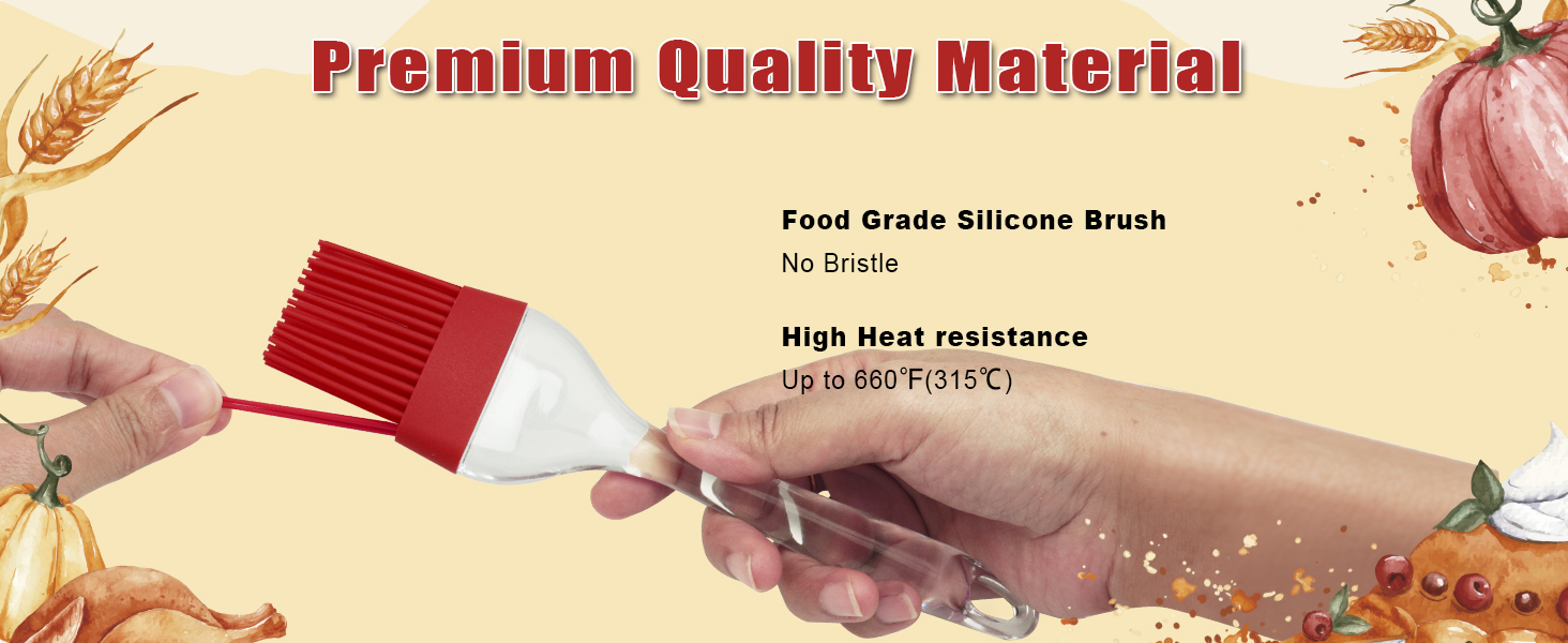 Professional Turkey Baster Meat Injector Syringe Kit, Baster for Cooking Thanksgiving & Christmas Turkey, Injector Marinades for Meats, Full Set with Basting Brush, Meat Shredder Claws, Large Capacity