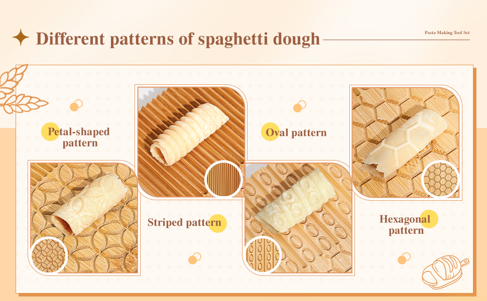 Tioncy 9 Pcs Pasta Making Tool Set Wood Gnocchi Board with Ravioli Mold Raviolo Maker Raviolo Stamp Rolling Pin Gnocco Maker for Home Cooks Kitchen Gift (Classic Gnocchi Board with Ravioli Mold Set)