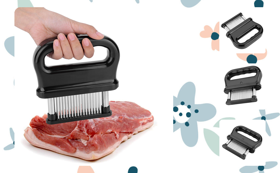 meat tenderizer needle jaccard 48-blade meat tenderizer 17¡Á17¡Á4 48 stainless steel ultra of sharpness needle blade tenderizer for tenderizing steak