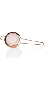 Bull in China Antique Style Hawthorne Stainless Steel Chrome | Bar Hand Strainer | Cocktail and Mixing Glass Strainer for Bartending