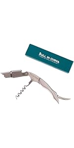 Bull in China Antique Style Hawthorne Rainbow Chrome | Bar Hand Strainer | Cocktail Strainer | Sieve for Bartending | Mixing Glass Strainer