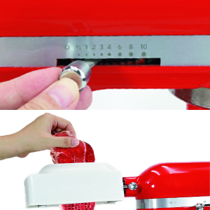 Electric Meat Tenderizer Attachment for All KitchenAid Stand Mixers, KitchenAid Attachment, Steak Tenderizer Meat Cuber Accesssories with Stainless Steel Gears, Meat Tenderizer Tool