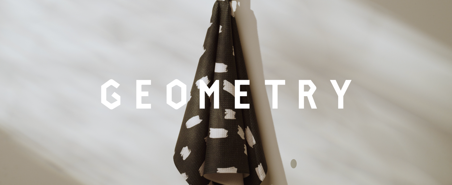 GEOMETRY Kitchen Dish Cloths - Quick Dry Dishcloths for Kitchen - Premium Dish Rags with Geoweave - 3-Pack Set Night Reeds