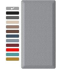 Ophanie Kitchen mats for Floor, 3/4 inch Thick, Kitchen Rugs, 20x39 Anti Fatigue Standing Cushioned Mat, Waterproof,Comfort Ergonomic mat for Office, Home, Sink, Brown Non-Slip Bottom