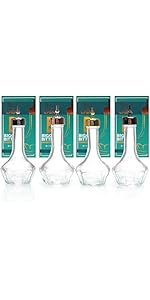 Hawthorne Strainer by Bull in China In Frosted Teal - Made In USA - High Density Spring Cocktail Strainer for Boston Shakers and Mixing Glasses for Bars & Bartenders