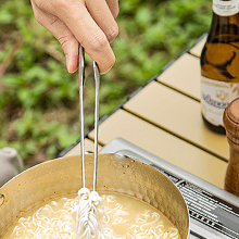 JETKONG Stainless Steel Kitchen Tongs, Serving Tongs for Cooking, 10.6