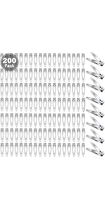 30-Pack Fingernail Clippers Pack, Stainless Steel Small Nail Clippers in Bulk, Portable Travel Mini Finger Nail Clippers for Women Men Homeless Care Package Supplies Bulk Set