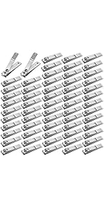 30-Pack Fingernail Clippers Pack, Stainless Steel Small Nail Clippers in Bulk, Portable Travel Mini Finger Nail Clippers for Women Men Homeless Care Package Supplies Bulk Set
