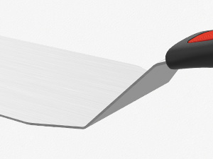 Beijiyi Stainless Steel Spatula Set, Heavy Duty Small Metal Spatula for Cooking Cast Iron Skillet with Silicone Handle - Griddle Grill Kitchen Spatula Flipper for Pancake, Fish, Smash Burger and Egg