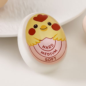 Creative kitchen Tools 3 in 1 Egg Slicer Set with (Hemisect/Slice/Petal) Great for Sandwiches Salads and Hors d'Oeuvres + Egg timer Spa Egg runny egg timer Perfect for Boiling Eggs - Hard Medium Soft