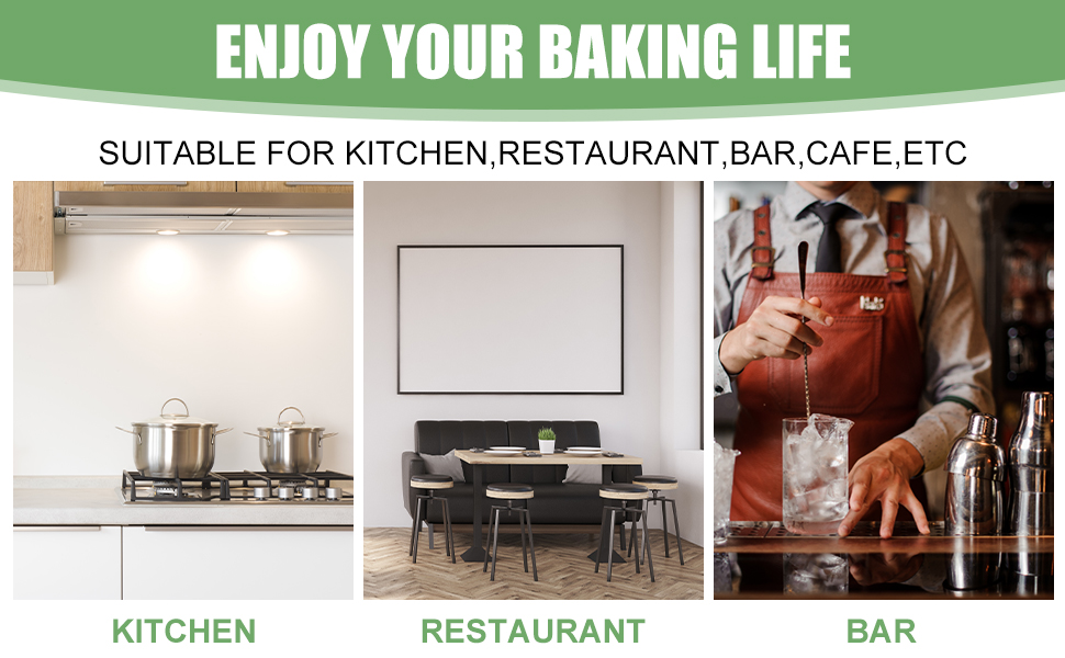 Measuring Cups and Spoons Set of 16,5 Nesting Metal Measuring Cups and 5 Measuring Spoons,1 Leveler and 5 Mini Measuring Spoons for Cooking,Baking,Dry and Liquid Ingredients