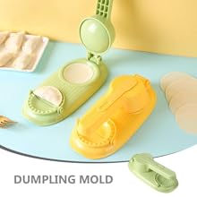 ABOOFAN Dumpling Skin Maker 9.8 Inch Manual Dough Press Mold for Dumplings Wontons Empanadas Pastries Kitchen Tool for Home Cooking