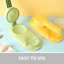 ABOOFAN Dumpling Skin Maker 9.8 Inch Manual Dough Press Mold for Dumplings Wontons Empanadas Pastries Kitchen Tool for Home Cooking