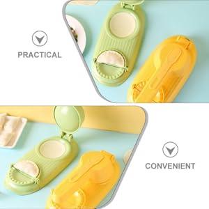 ABOOFAN Dumpling Skin Maker 9.8 Inch Manual Dough Press Mold for Dumplings Wontons Empanadas Pastries Kitchen Tool for Home Cooking