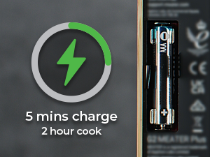 MEATER Pro: Smart Bluetooth Wireless Meat Thermometer Digital | 1000°F Heat Resistance | Long Range | Certified Accuracy | BBQ, Oven, Grill, Smoker, Air Fryer, Deep Fryer