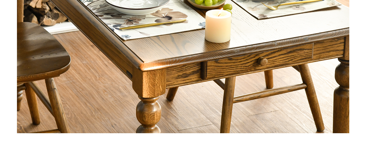 Artoid Mode Brown Poppy Floral Leaves Fall Placemats Set of 4, 12x18 Inch Seasonal Spring Table Mats for Party Kitchen Dining Decoration