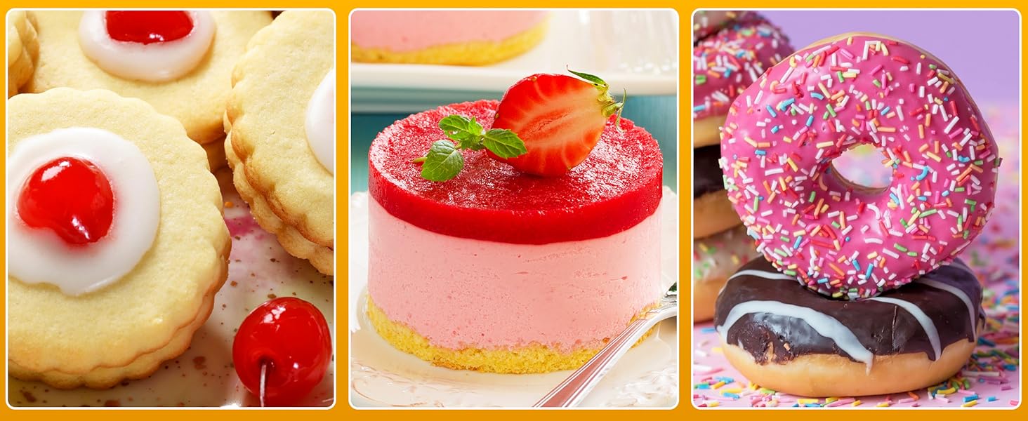 ALLTOP Circle Biscuit Cutter Set –Stainless Steel Baking Supplies for Effortless Round Cookie Shaping, Pastry & Fondant Tool Creation–Precise Cut Kitchen Utensil for Sandwich, Scone, Donut -3PC Round