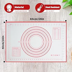 Silicone Baking Mat, 16