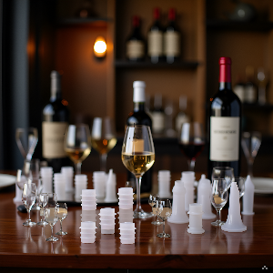 5Pcs White Cork Cover Bottle Stopper Silicone Mold,Crystal Epoxy Wine Bottle Stopper Mold,Reusable Beverage Bottle Stoppers Silicone Molds,Wine Stoppers and Pourers