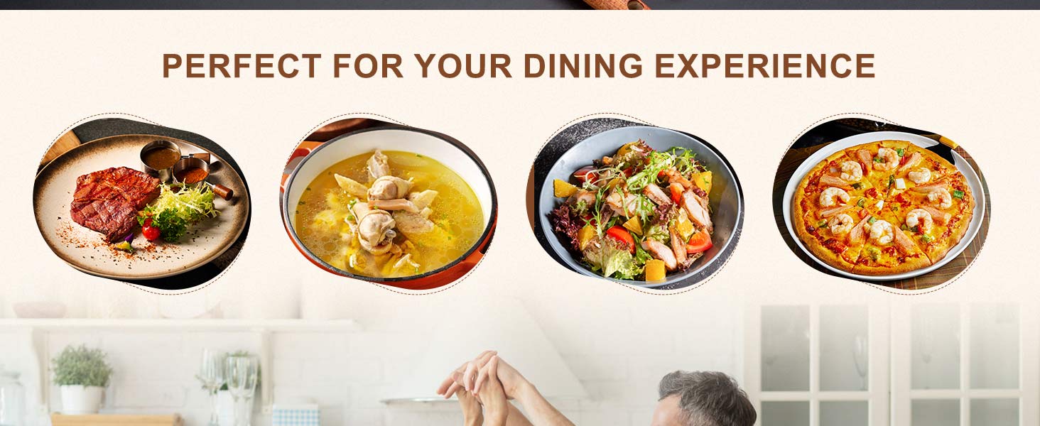 FJNATINH Wok Spatula and Ladle,Skimmer Ladle Tool Set, 17inches Spatula for Wok, 304 Stainless Steel Wok Spatula,Black