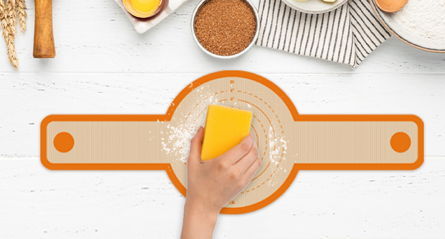 Silicone Bread Sling for Dutch Oven, Non-Stick & Easy to Clean Baking Mat Set, 2 Pcs Reusable Bread Sling for Sourdough Tools ＆ Accessories