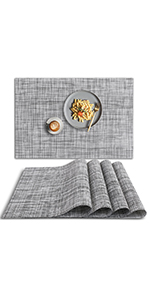 homEdge Silicone Trivets Mat, 6 Packs Multipurpose Non Slip Heat Resistant Pot Holder-Assorted Color