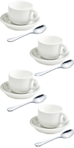 homEdge Silicone Round Trivets, 6 Pack Heat Resistant Non Slip Pot Holders-Black, 7x0.24x7 inches, Food Grade Silicone, Honeycomb Surface Design, Dishwasher Safe, Multipurpose Kitchen Utensil