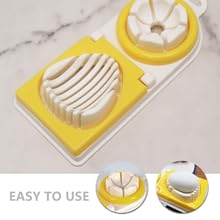 Egg Cutting Tool Vegetable Slicer Kitchen Fruit Slicer Diy Egg Slicer Egg Cutter for Kitchen Food Slicer for Home Egg Separator Versatile Egg Slicer Creative Food Slicer