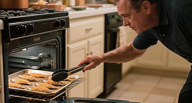 Stainless Steel Classic Kitchen Serving Food Party Gold Tongs 9