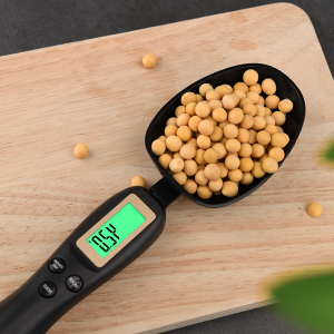 Mafiti Digital Measuring Spoon, Electronic Adjustable Measuring Spoon Scale 500g / 0.1g High Precision for Kitchen Gadgets Daily Meals Pet/Dog Food Measuring Scoop