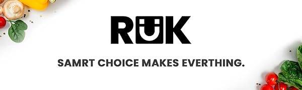 RüK 10-in-1 Vegetable Chopper – 6 Blade Veggie Chopper with Container, Food Dicer, Onion Cutter, Cheese Grater, Mandoline Slicer, Kitchen Gadgets & Home Essentials (Gray)