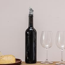 Alipis Wolf Head Wine Pourer Aerator with Alloy Pour Spout Airtight Seal Wine Stopper for Bottle Preservation and Smooth Pouring Novelty Bar Tool for Parties and