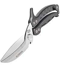 Heavy Duty Poultry Shears That Come Apart, All Purpose Kitchen Shears for Food,3Cr14 Fully Forged Stainless Steel Sharp Blades for Chicken,Meat,Seafood,Herbs Kitchen Scissors