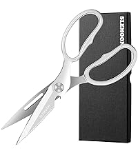 Heavy Duty Poultry Shears That Come Apart, All Purpose Kitchen Shears for Food,3Cr14 Fully Forged Stainless Steel Sharp Blades for Chicken,Meat,Seafood,Herbs Kitchen Scissors