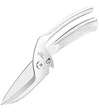 Heavy Duty Poultry Shears That Come Apart, All Purpose Kitchen Shears for Food,3Cr14 Fully Forged Stainless Steel Sharp Blades for Chicken,Meat,Seafood,Herbs Kitchen Scissors