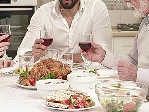 E-far Heavy Duty Silverware Set for 4, 20-Piece Stainless Steel Flatware Cutlery Set, Thick Metal Eating Utensils Including Forks and Spoons Knife, Heavy Weight & Mirror Finish, Dishwasher Safe