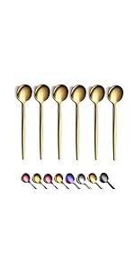 Gold Kitchen Utensils Set, Kyraton 38 Pieces Non-Stick Silicone Cooking Utensils Set, Spoon Spatula Set with Sturdy Stainless Steel Utensil Holder, Dishwasher Safe