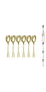 Gold Kitchen Utensils Set, Kyraton 38 Pieces Non-Stick Silicone Cooking Utensils Set, Spoon Spatula Set with Sturdy Stainless Steel Utensil Holder, Dishwasher Safe