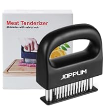 Meat Tenderizer, With 48 Stainless Steel Ultra Sharp Needle Blades, Meat Poultry Tenderizer, for Tenderizing Beef, Pork, Turkey, Fish, Cooking Tool Best for Tenderizing, Marinade, BBQ