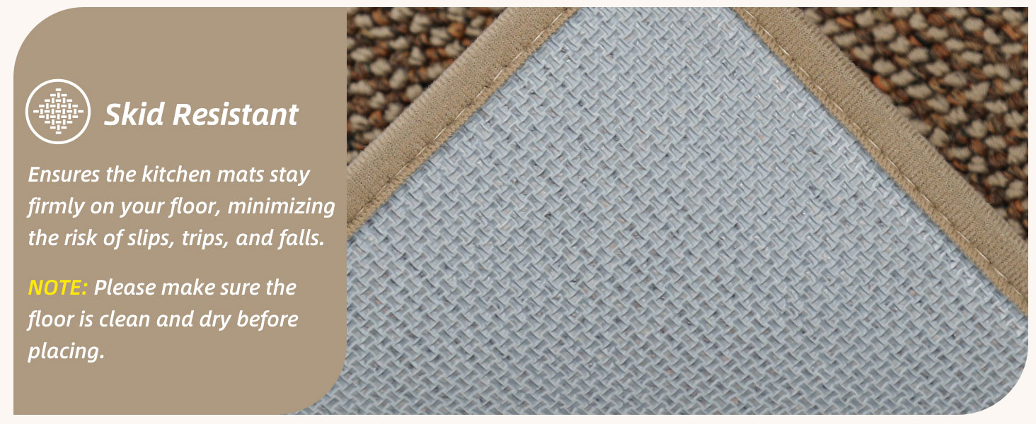 BEQHAUSE Kitchen Runner Rugs 24