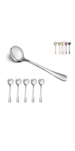 Kyraton Stainless Steel Spatulas Set, Silver Slotted Turner, Solid Turner, Kitchen Spatulas for Nonstick Cookware, Dishwasher Safe, Easy to Clean