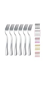 Kyraton Stainless Steel Spatulas Set, Silver Slotted Turner, Solid Turner, Kitchen Spatulas for Nonstick Cookware, Dishwasher Safe, Easy to Clean