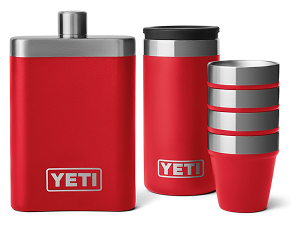 YETI Rambler 20 oz Cocktail Shaker, Stainless Steel, Vacuum Insulated, Big Wave Blue